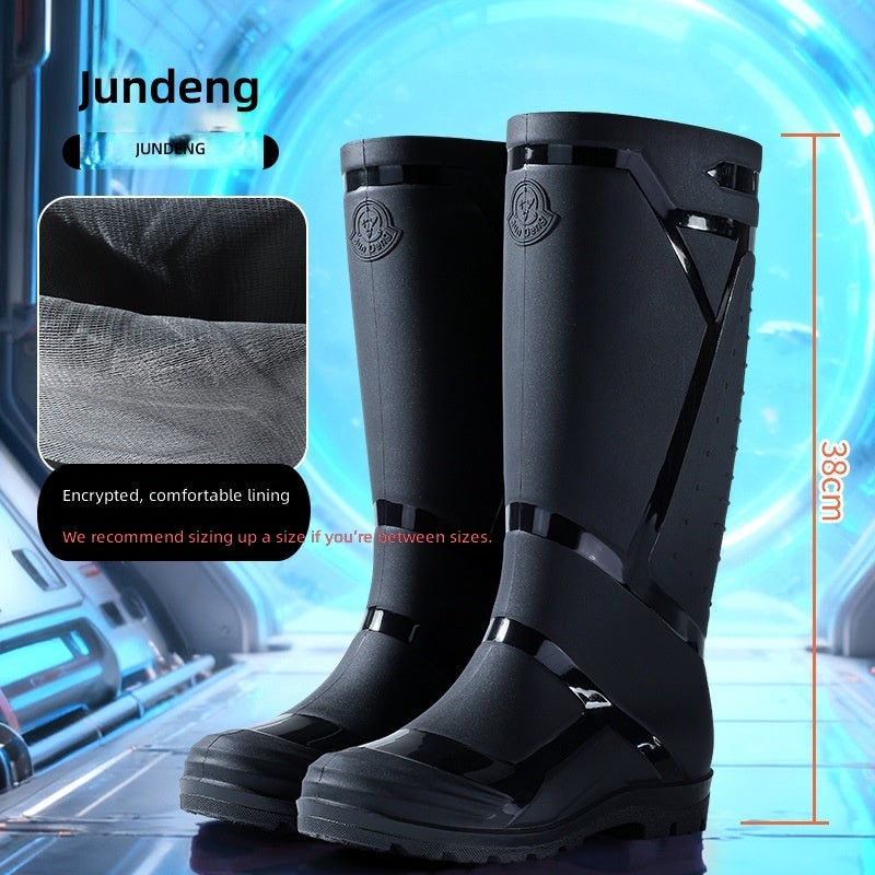Men's High Waterproof Rubber Rain Boots