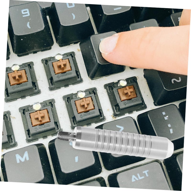 أداة سحب أغطية مفاتيح لوحة المفاتيح الميكانيكية مع ضابط عمود معدني لإكسسوارات الكمبيوتر - Image 5