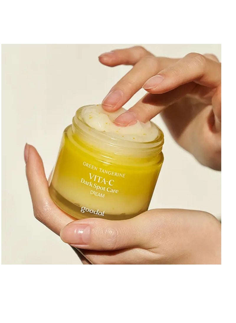 Goodal Green Tangerine Vita C Dark Spot Care Cream - Restoring Cream 50ml - Image 2