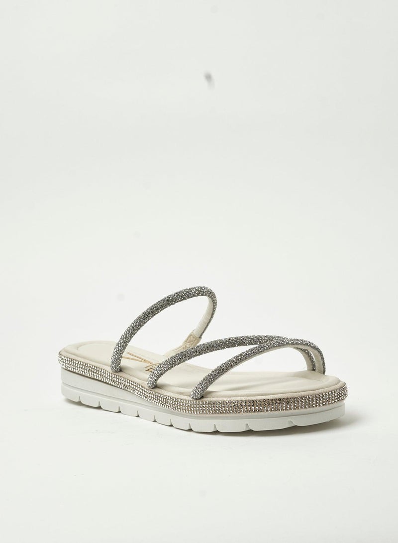 VIZZANO Flat Sandals for Women – Stylish Ladies Flat Sandals & Comfortable Flat Slippers - Image 2