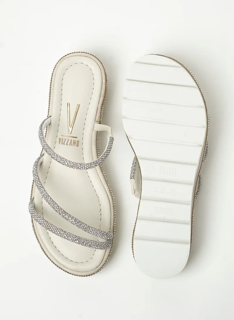 VIZZANO Flat Sandals for Women – Stylish Ladies Flat Sandals & Comfortable Flat Slippers