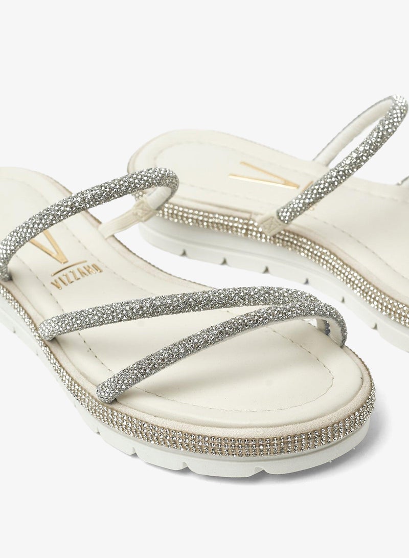 فيزانو صنادل مسطحة للنساء - صنادل مسطحة أنيقة ونعال مسطحة مريحة للسيدات - Image 4