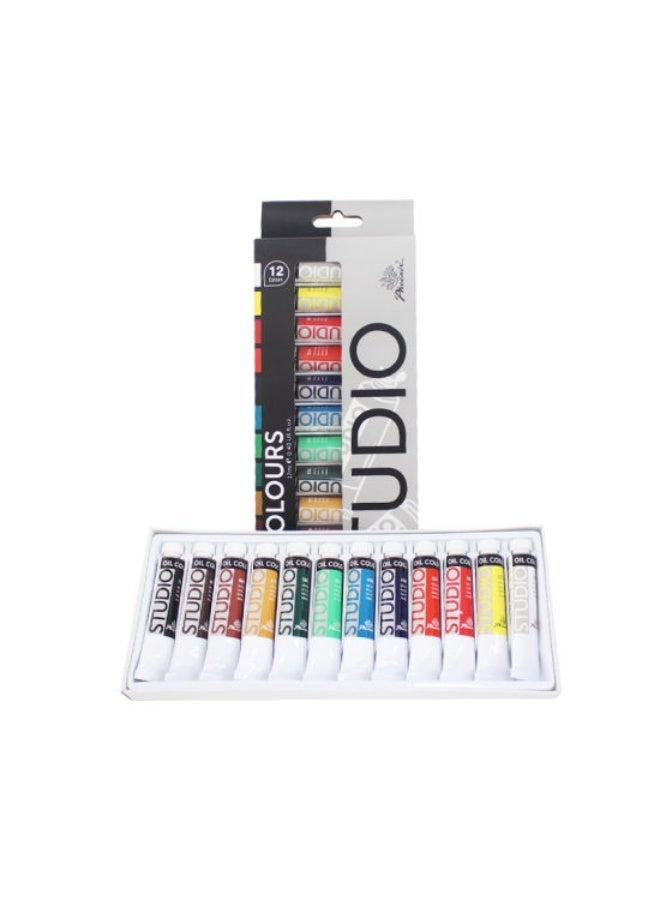 Phoenix - Oil Color Tube Set, 12 Colors, 12ml - Image 3