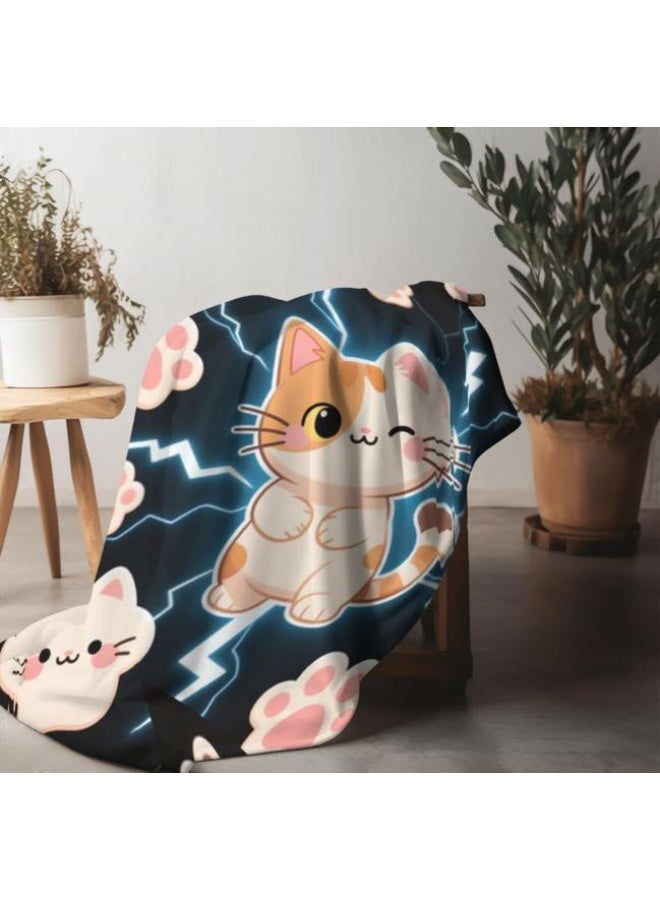 general Baby and children's cartoon flannel thin blanket (warm and comfortable, suitable for sleep, game use) 70cm*100cm - Image 3