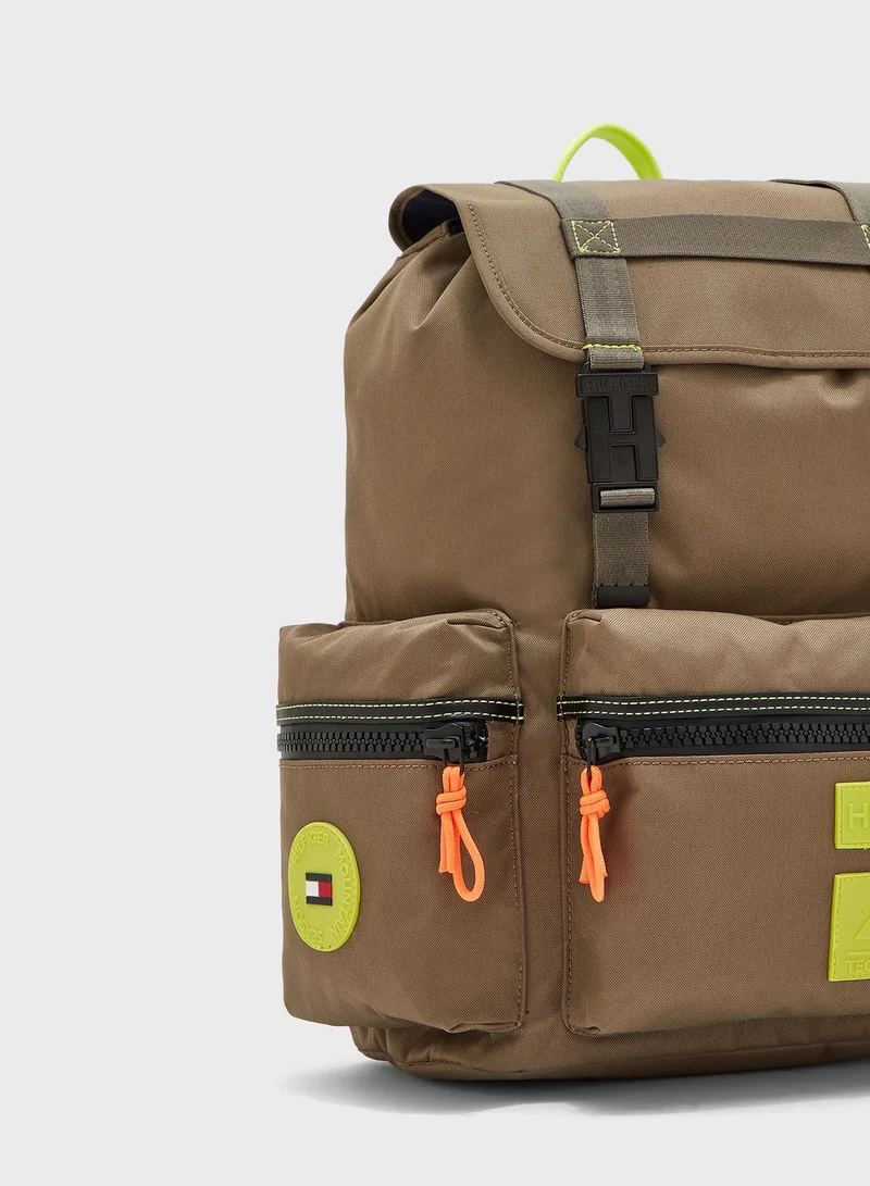 TOMMY HILFIGER Outdoor Flap Backpack