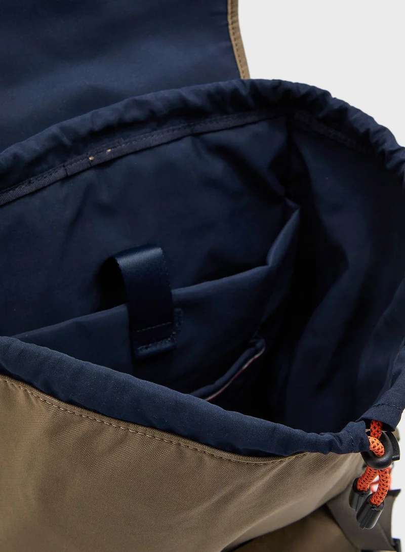 TOMMY HILFIGER Outdoor Flap Backpack