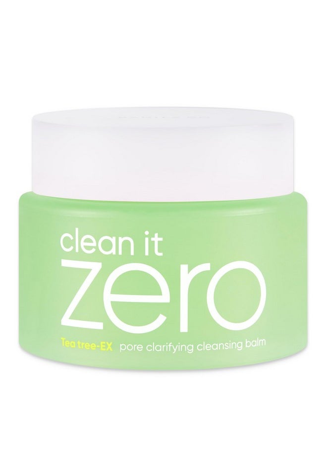 Banila Co BANILA CO Clean it Zero Pore Clarifying Cleansing Balm - Korean Makeup Remover for Oily/Acne Prone Skin - Vegan & Made with Tea tree oil + 4-Terpineol - 100ml/3.38 fl oz…  - Image 1