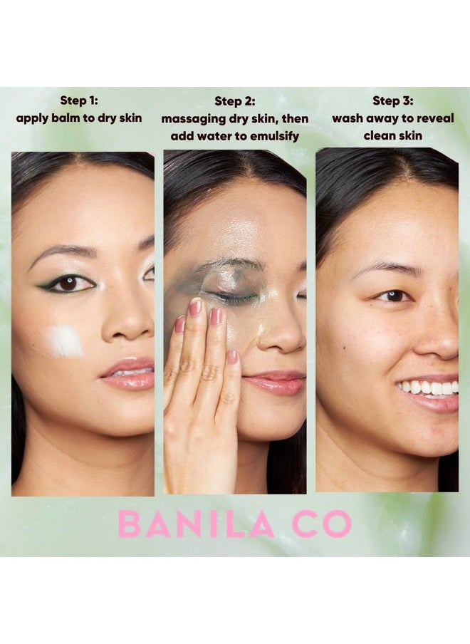 Banila Co BANILA CO Clean it Zero Pore Clarifying Cleansing Balm - Korean Makeup Remover for Oily/Acne Prone Skin - Vegan & Made with Tea tree oil + 4-Terpineol - 100ml/3.38 fl oz…  - Image 3