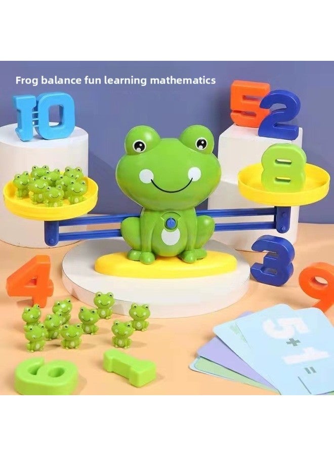 Children's Digital Frog Balance Toys Early Education Educational Toys Kindergarten Addition And Subtraction Enlightenment Balance Mathematics Teaching Aware