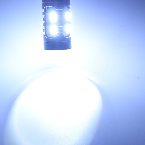 GLL 1157 BAY15D 5730 20 SMD Amber/White Switchback Turn Signal LED Light Bulbs 3.8W 12V LED Super Bright 600 Lumens 6000-6500K Brake Light Lamp (Pack of 2) - Image 5