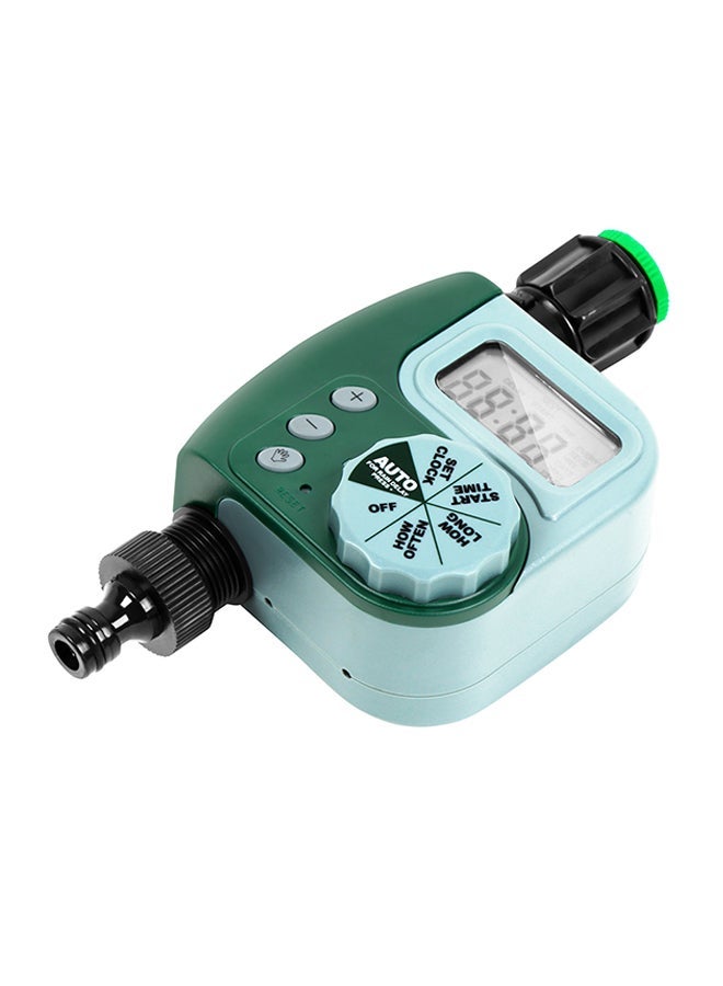 NIBEMINENT Irrigation Controller Solenoid Valve Timer Green - Image 3
