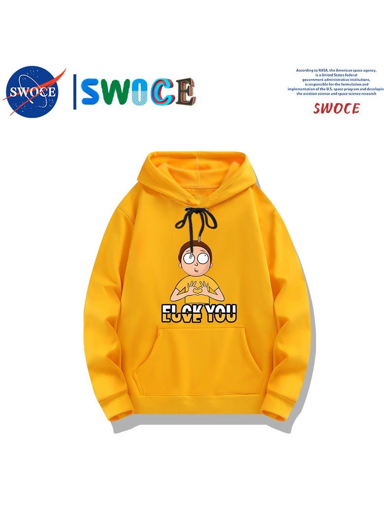 SWOCE Fashionable And Trendy Men's Hooded Sweatshirt  - Image 1