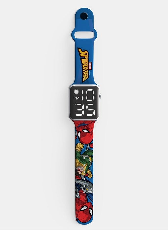 Spiderman LED Smart Digital Watch – Official Marvel Kids Watch - Image 1
