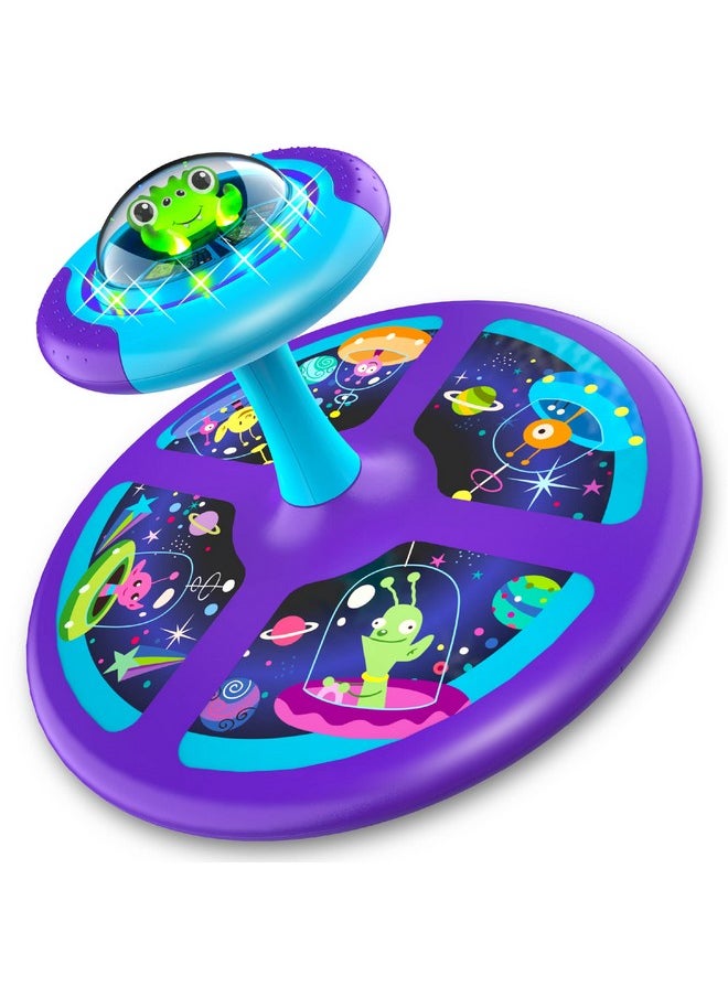 MindSprout MindSprout Light-Up Space Twister | 360° Sit Twist and Spin, Toddler Toys Age 2, 3, 4, 5, Birthday for Boy Girl, 18 Months +, LED Lights, Kids Toy Indoor or Outdoor for 2 Year Old (Patent Pending)  - Image 1