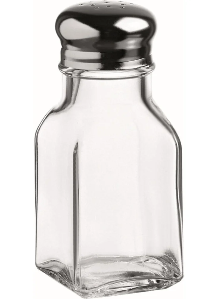 Paşabahçe Salt Shaker (Square Bottom) Metal KPk.li