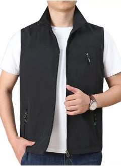 Generic Men’s vest made of gabardine black  - Image 2