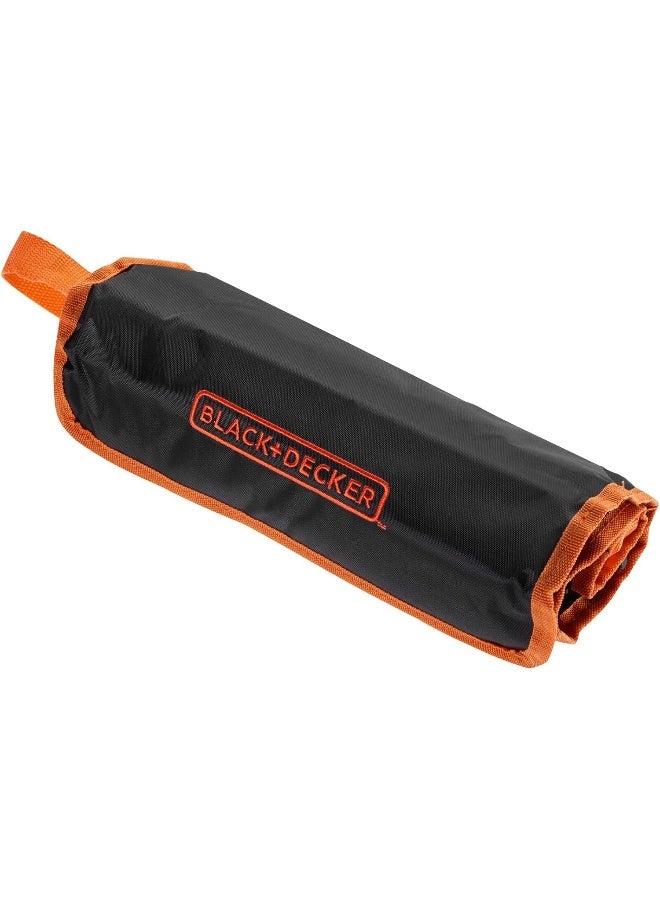 BLACK+DECKER Black & Decker 77 Pieces Automotive Roll-up Kit with Socket Wrenches & Screwdriver Bitsets A7063-XJ - Image 3