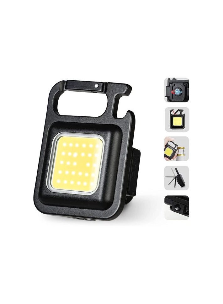 Led Flashlight Usb Keychain And Opener Shipping Works - Image 1