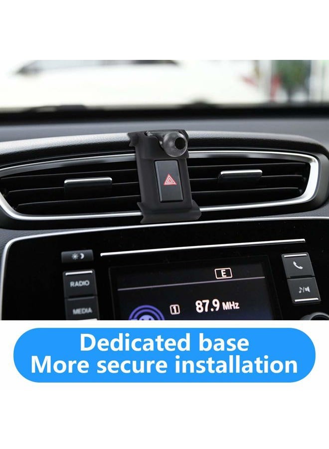 musttrue LUNQIN Car Phone Holder for Honda CR-V 2017 2018 2019 2020 2021 2022 LX EX EX-L Touring Special Edition & CRV Hybrid 2020-22 Auto Accessories Cell Phones Mount Cellphone Mobile Cradle Charging Bracket - Image 4