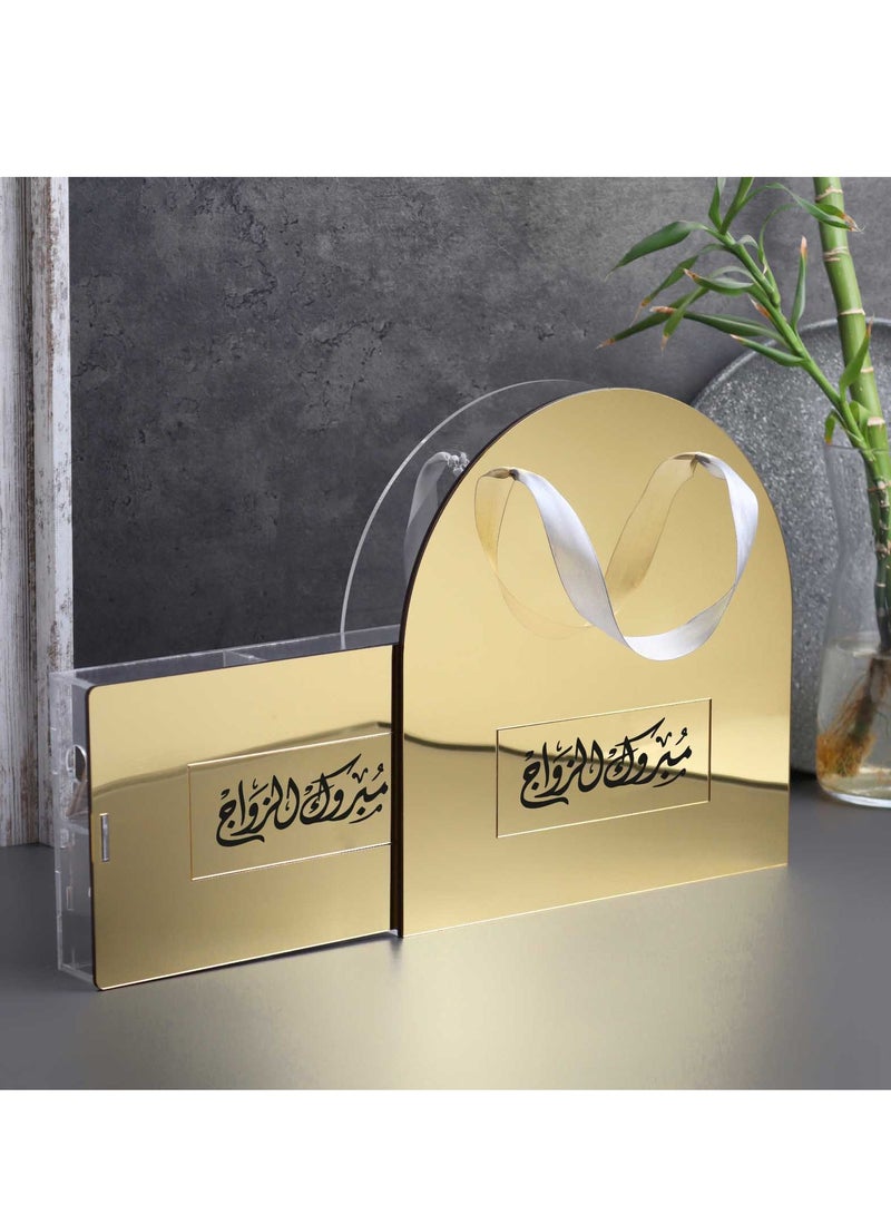 Story Of Candle An Incense Burner with Distinctive Arabic Engravings, a Luxurious Bag Made of White and Transparent Acrylic, a Box Containing Natural Oud Chips, and two Packages of a Quarter Tola of Luxurious Musk. - Image 2