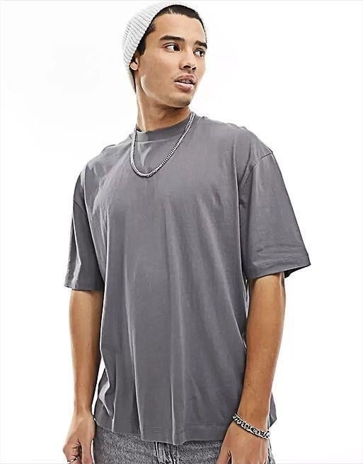 Miron Smoked New York Back Embroidery Oversize Short Sleeve T-Shirt  - Image 3