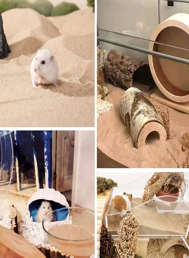 JFWOD Hamster Bath Sand, 7.7lb Dust Free Desert Sand or Potty Litter Sand for Hamster Chinchillas Gerbil Syrian Mice Small Animals(Beige) - Image 5