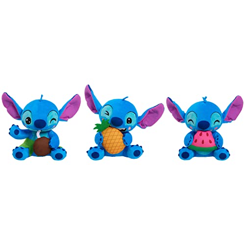 Just Play Disney Stitch Small Plush Stitch and Coconut, Stuffed Animal, Blue, Alien, Kids Toys for Ages 2 Up by Just Play - Image 4
