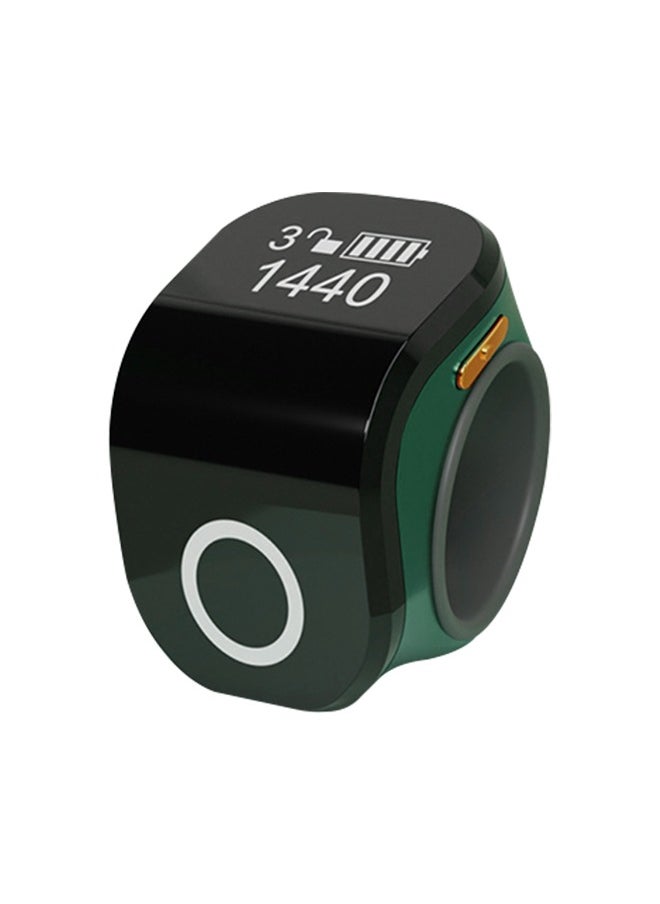 Generic - Oled Smart Counting Zikr Ring，vibration Reminder, Waterproof Scratch-Resistant, Records Number of Prayers Suitable for Children Adults, Elderly - Image 1