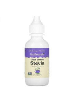 NuNaturals NuNaturals, Clear Extract Stevia, 2 fl oz (59 ml)  - Image 2