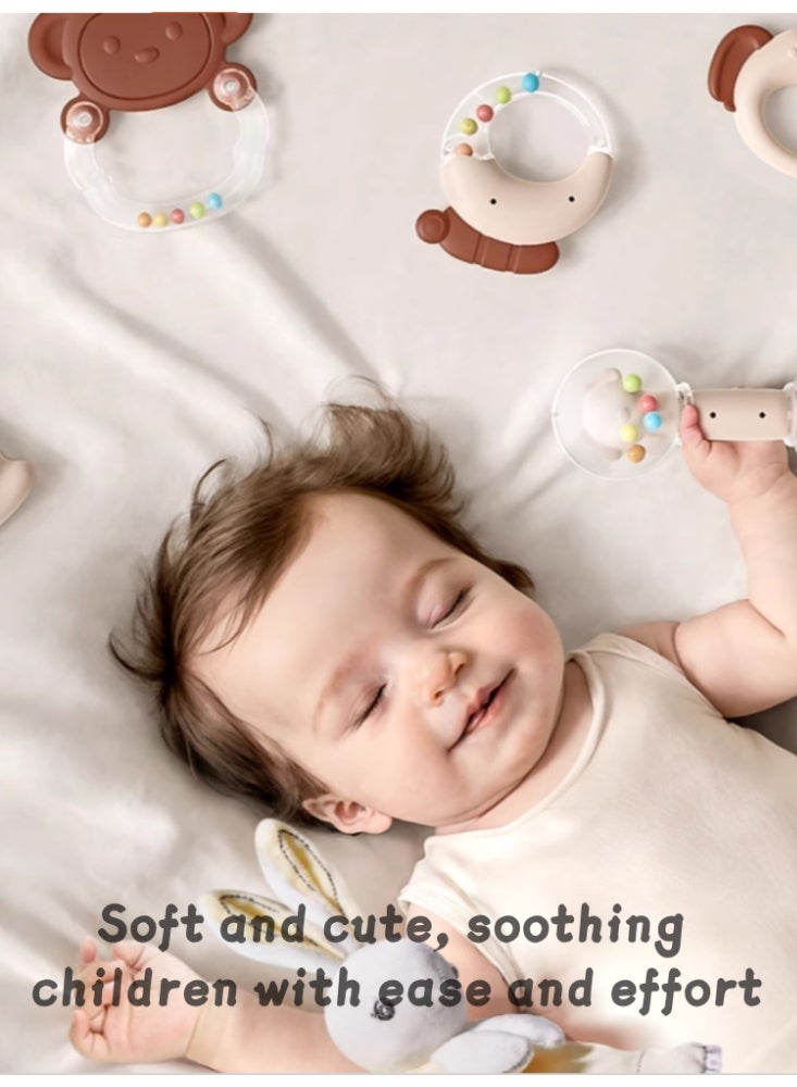New Product Price Drop!! Newborn Full Moon Gift Gift Box For Infants 0-1 Year Old and 3 Months Teeth Rub Can Bite and Soothe Baby Toy Gift,24 Piece Gift Box Set - Image 2