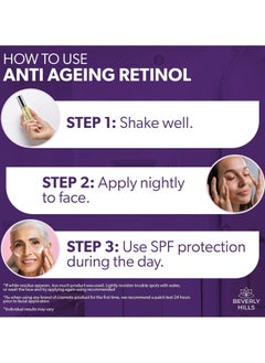 Anti Aging Retinol Serum 2 percent with Vitamin E and B3 and K for Younger Skin Anti Wrinkle Retinoid Serum for Face with Multivitamins for Hydrated and Vibrant Skin 30mL 120 Days Supply - pzsku/Z71CB7B91B26DE2CB6507Z/45/_/1729598042/6915689d-88a2-4657-a3b0-56f67c6b10f0