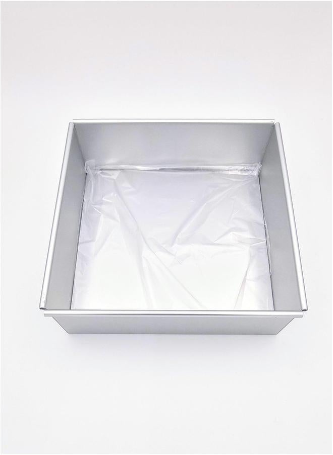 HOMESTAR Square Pan for Brownie Cake Size 10 Inches with Removable Bottom  - Image 2