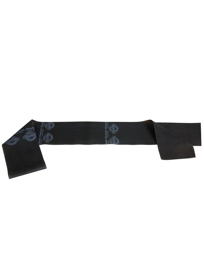 Theraband Black/Special Heavy Resistance Latex Free Exercise Band 6 Feet(Length) x 4 Inches(Width) - Image 1
