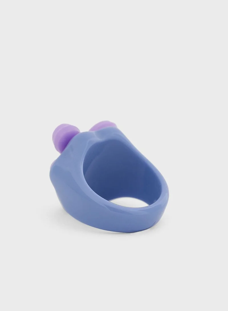 Ginger Butterfly Ring
