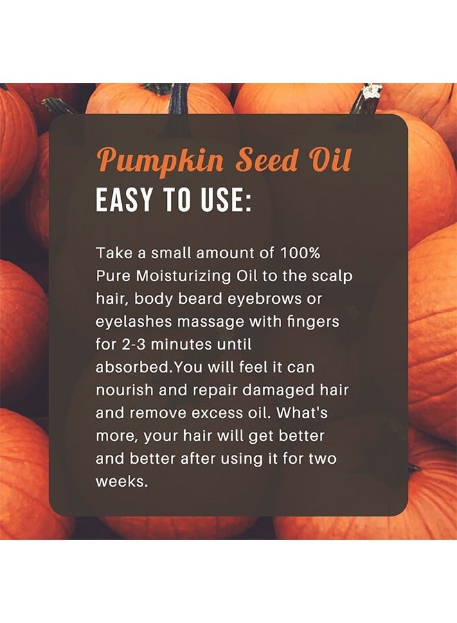 Lanthome Pumpkin Seed Oil,Nourish & Promote Hair Growth Hydrate & Smoothe Dry Skin 60ml - Image 4