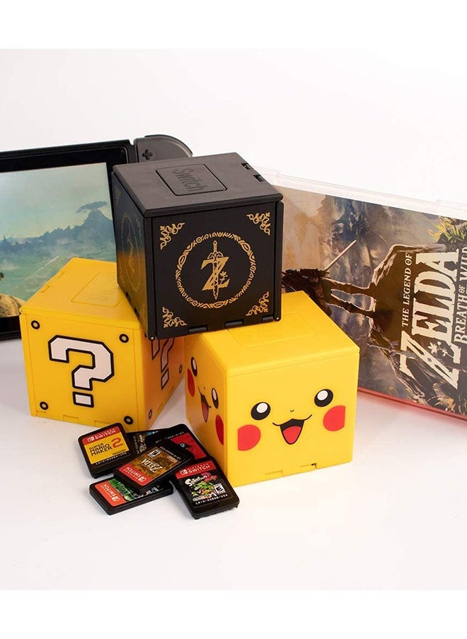 Game Case for Nintendo Switch, Switch Game Card Holder 16 Game Storage Cube Portable Game Card Organizer for Switch lite