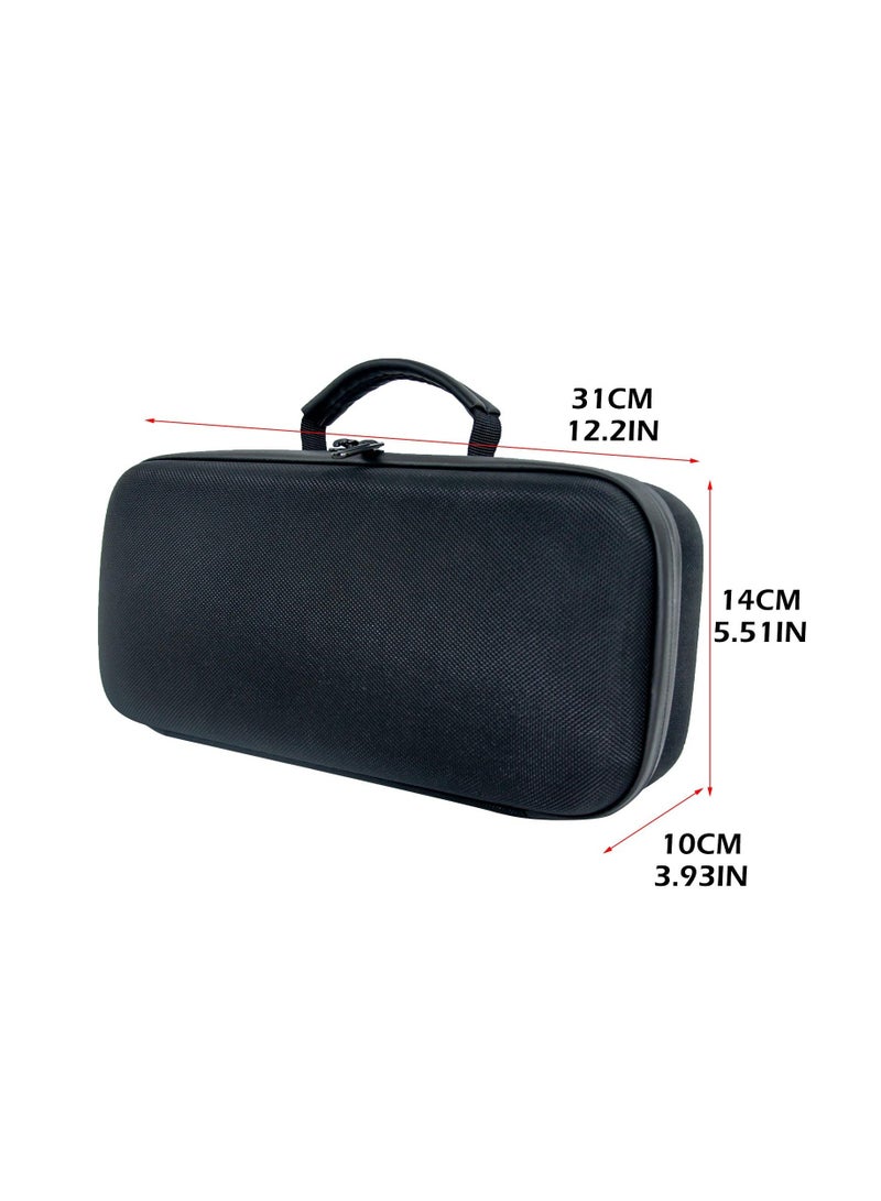 Hard Handheld Case Compatible with ROG Ally & Accessories,EVA Travel Protective Handbag for ROG Ally, Shock-Proof, Anti-Slip, Waterproof, Black(Case Only) - Image 4