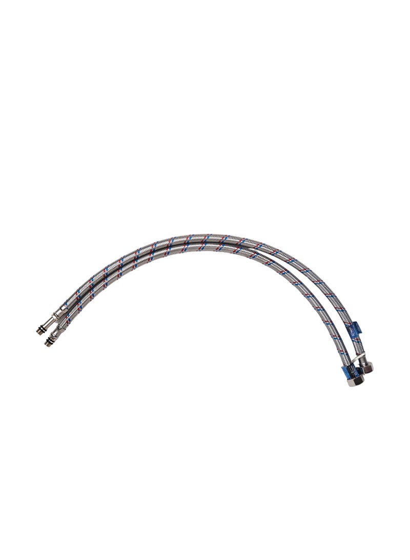 Reef SS Mixer Flexible Hose 60cm (Pair) – RF-MFH-01 | High-Quality Stainless Steel Faucet Connector for Kitchen & Bathroom Taps - Image 1