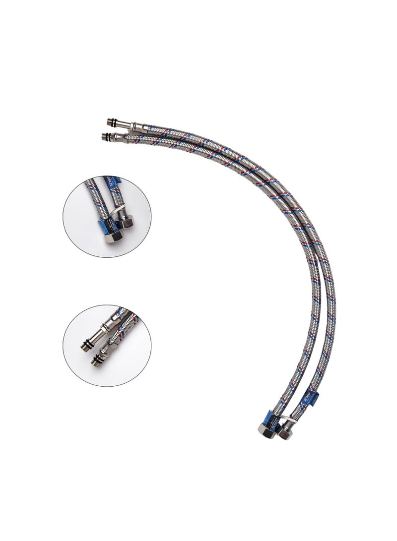 Reef SS Mixer Flexible Hose 60cm (Pair) – RF-MFH-01 | High-Quality Stainless Steel Faucet Connector for Kitchen & Bathroom Taps - Image 3