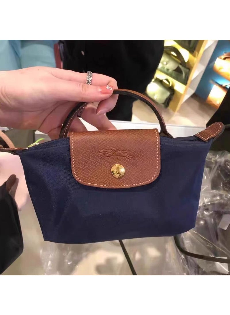 Long - Longchamp Le Pliage mini Travel Bag Tote Bag included Mini Shoulder Straps - Image 1
