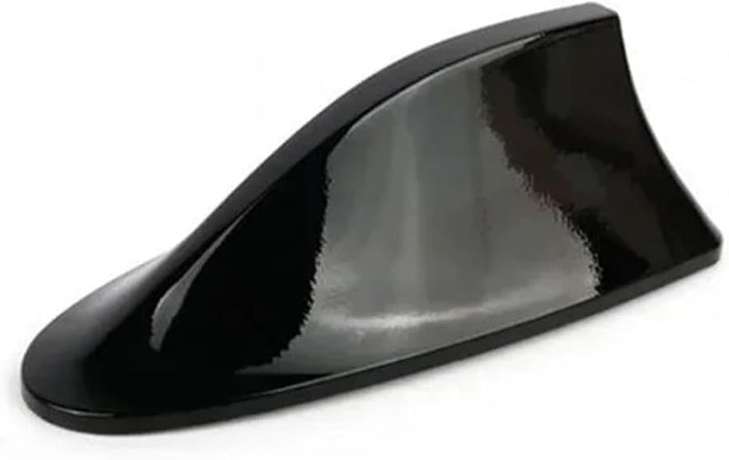 Black Car Antenna Cover Shark Fin FM Radio Signal Replacement For All Mobiles - Image 1