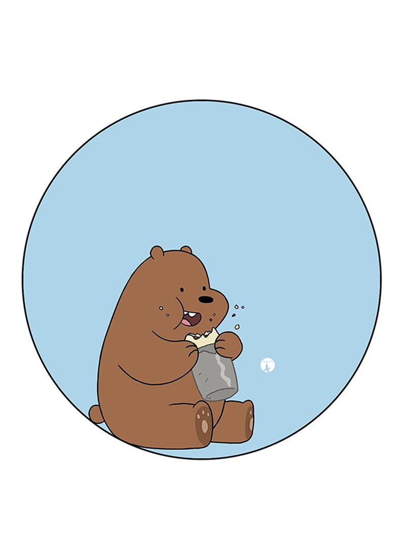 RKN We Bare Bears Printed Mouse Pad  Multicolour