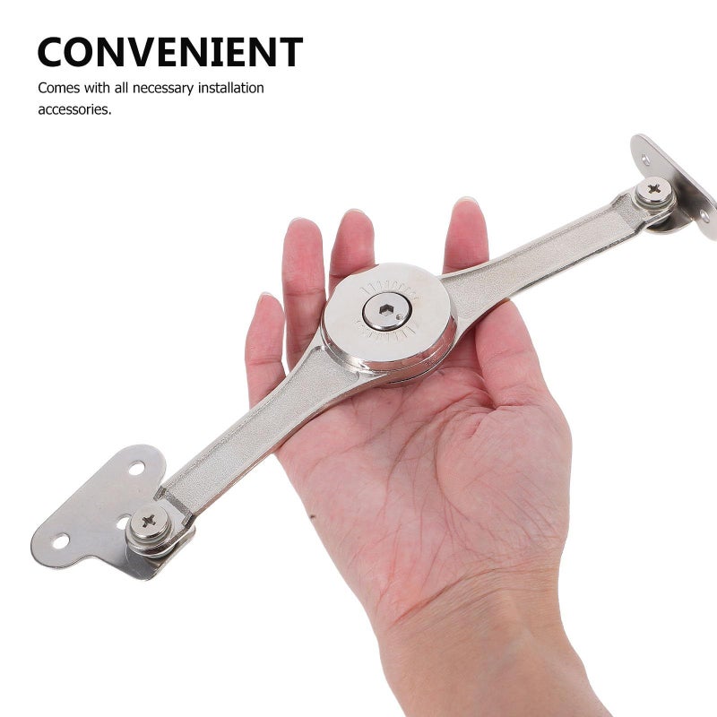 2Pcs Zinc Alloy Soft Close Cabinet Door Lift Stay Hinges for Kitchen Wardrobe Furniture - Image 5