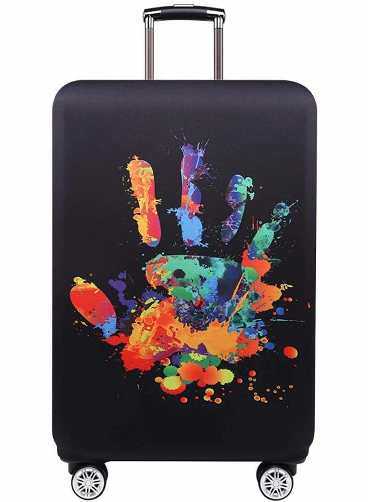 Excefore Luggage Cover, Washable Suitcase Protector Anti-scratch Cover Fits 26-28 Inch (L) - Image 1