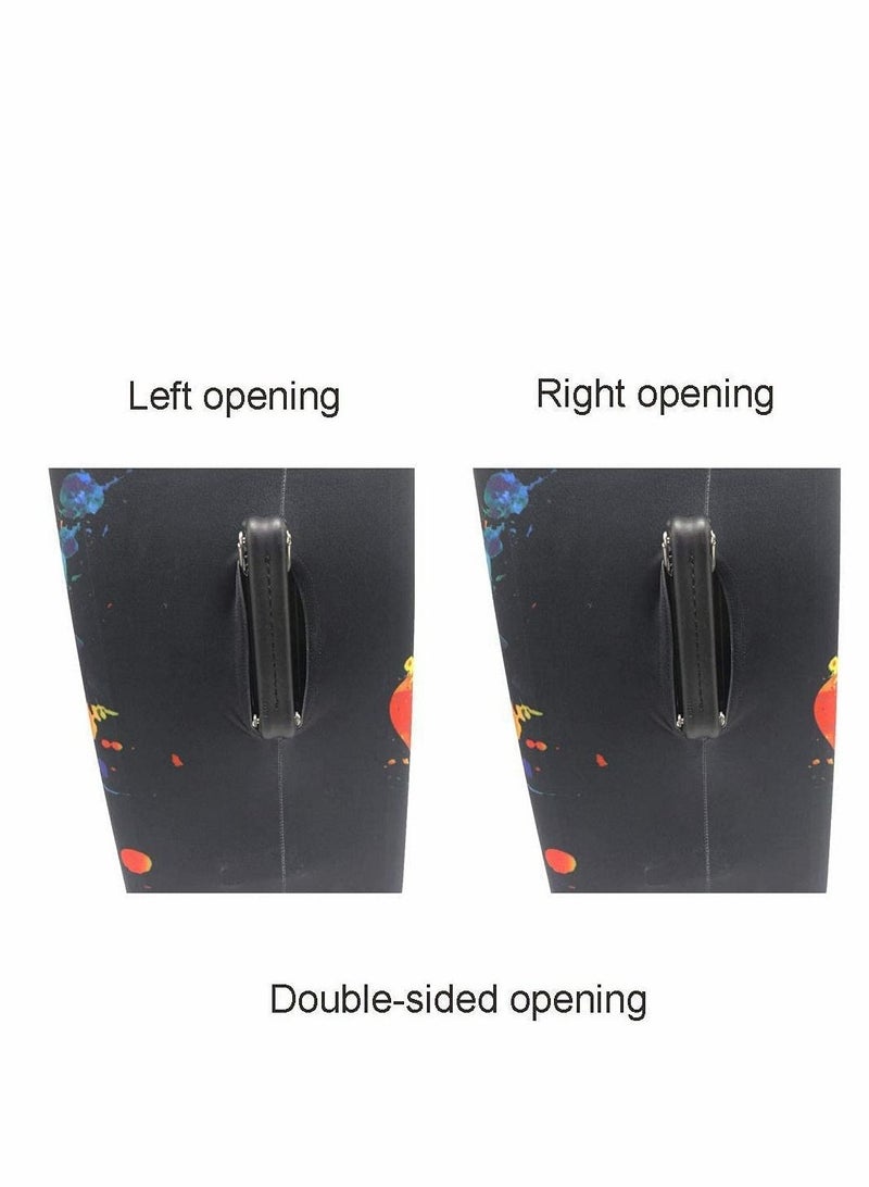 Excefore Luggage Cover, Washable Suitcase Protector Anti-scratch Cover Fits 26-28 Inch (L) - Image 3