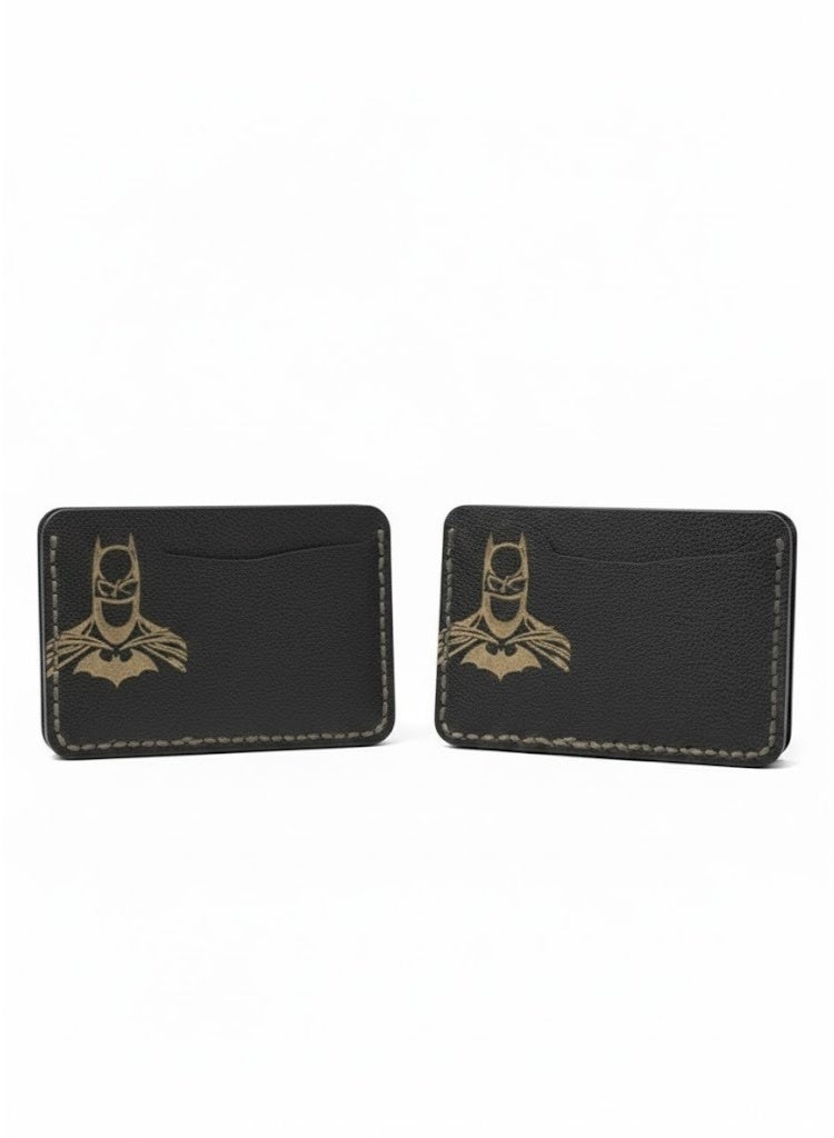 Batman-themed card and cash wallet - black - (2 pieces) - Image 4