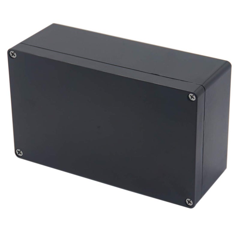 Otdorpatio Project Box ABS Plastic Black Electrical Boxes IP65 Waterproof DIY Electronic Junction Box Power Enclosure 787 x472 x295 inch 200x120x75 mm