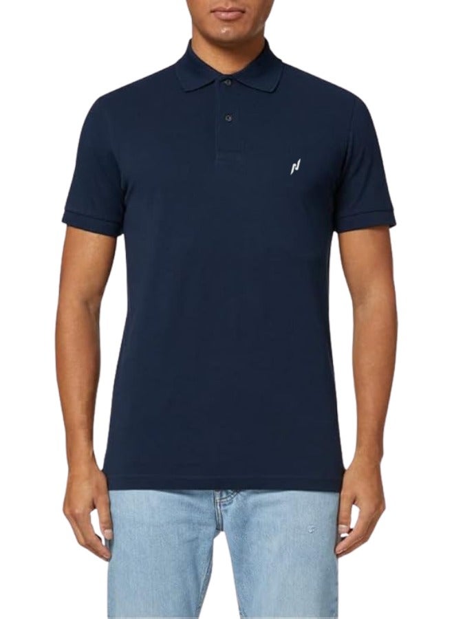 Lux Nitro Men's Solid Regular Fit T-Shirt | Blue | Color Shade May Vary - Image 1