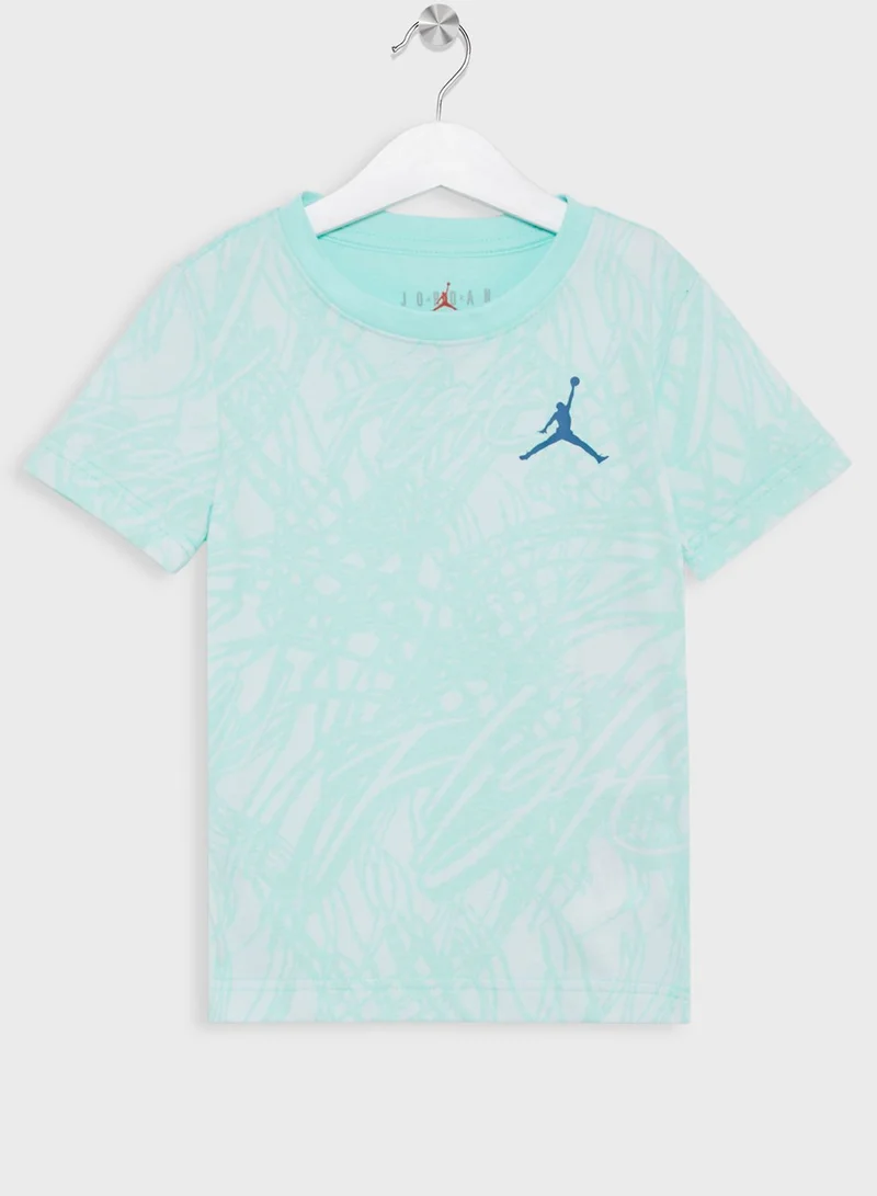 Jordan Youth Jordan Flight All Over Printed T-Shirt