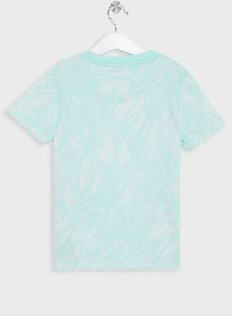 Jordan Youth Jordan Flight All Over Printed T-Shirt